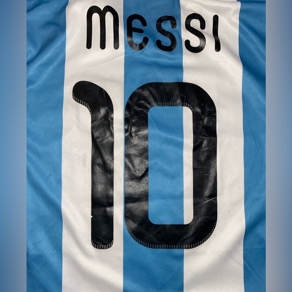 Argentina 2011/2012 Home Football Shirt Soccer Jersey Messi #10 Size Large - Picture 2 of 10